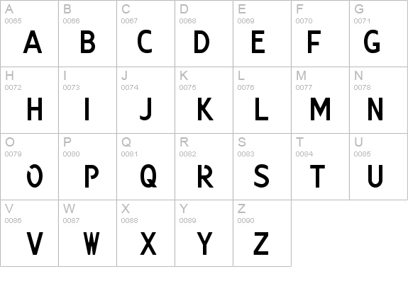 Kenteken details - Free Fonts at FontZone.net