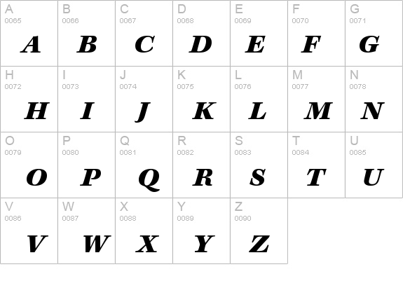 KeplerStd-BlackExtItCapt details - Free Fonts at FontZone.net