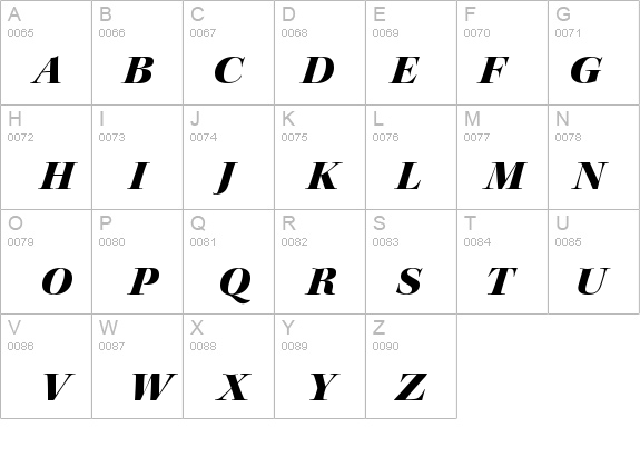 KeplerStd-BlackExtItDisp details - Free Fonts at FontZone.net