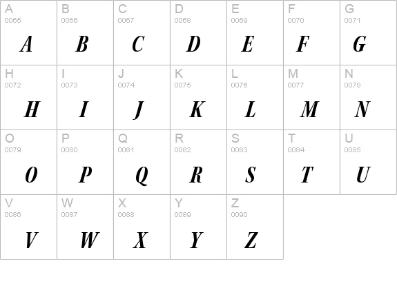 KeplerStd-BoldCnItSubh details - Free Fonts at FontZone.net