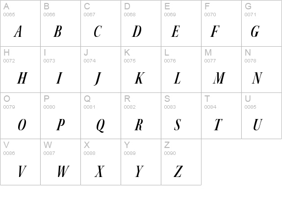 KeplerStd-SemiboldCnItDisp details - Free Fonts at FontZone.net
