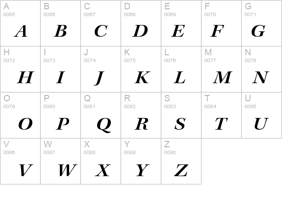 KeplerStd-SemiboldExtItSubh details - Free Fonts at FontZone.net