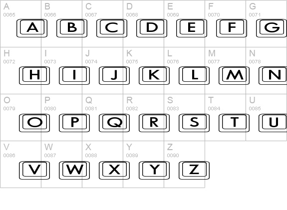 Keyboard KeysEx Expanded details - Free Fonts at FontZone.net