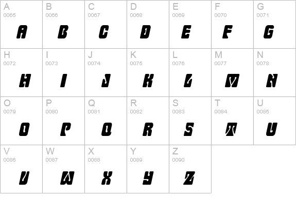 Keyhole-Condensed Italic details - Free Fonts at FontZone.net