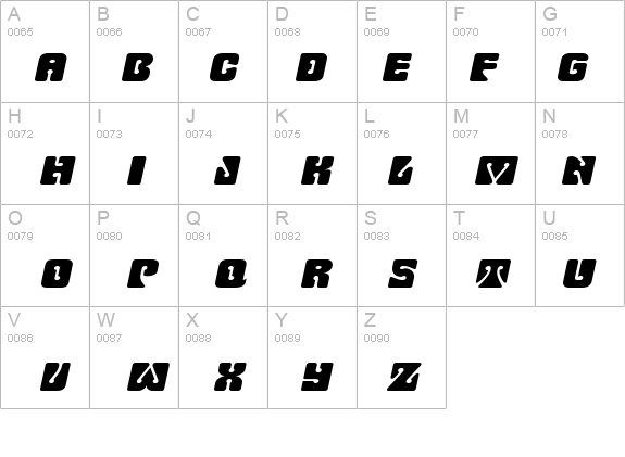 Keyhole-Extended Italic details - Free Fonts at FontZone.net