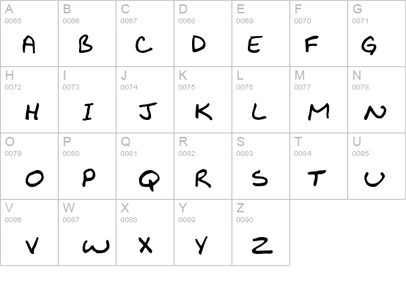 KibbyBoldFont details - Free Fonts at FontZone.net