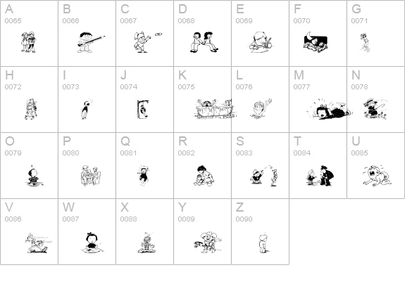 KiddieClip 2 details - Free Fonts at FontZone.net