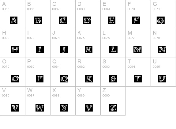 Kigali-Block details - Free Fonts at FontZone.net
