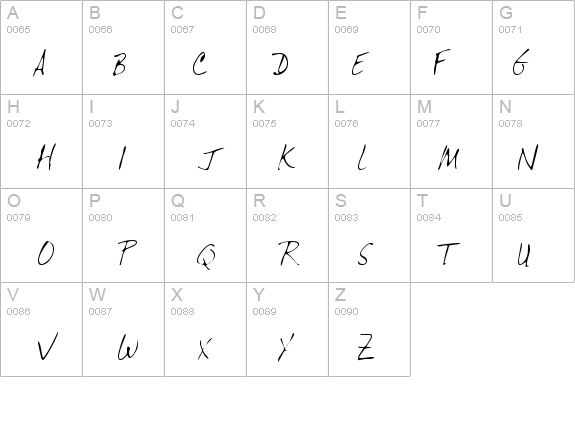 KimballsHand Regular details - Free Fonts at FontZone.net