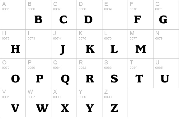 KingsrowExtraBold details - Free Fonts at FontZone.net