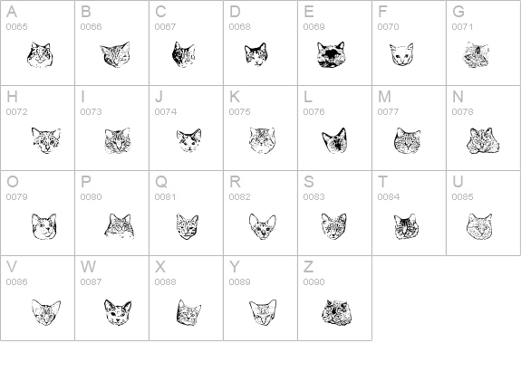 KittyPrint AOE details - Free Fonts at FontZone.net