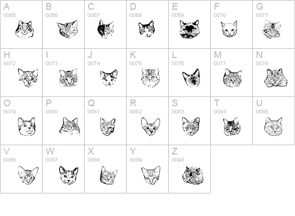 KittyPrint details - Free Fonts at FontZone.net