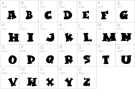 Kleptomaniac details - Free Fonts at FontZone.net