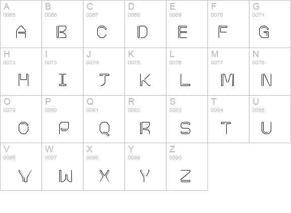 KneeonLight details - Free Fonts at FontZone.net