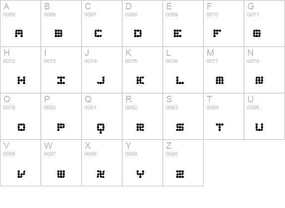 Konector -BRK- details - Free Fonts at FontZone.net