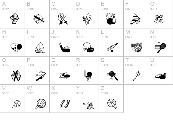 KR All Sport details - Free Fonts at FontZone.net