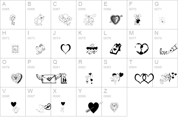 KR Be Mine details - Free Fonts at FontZone.net