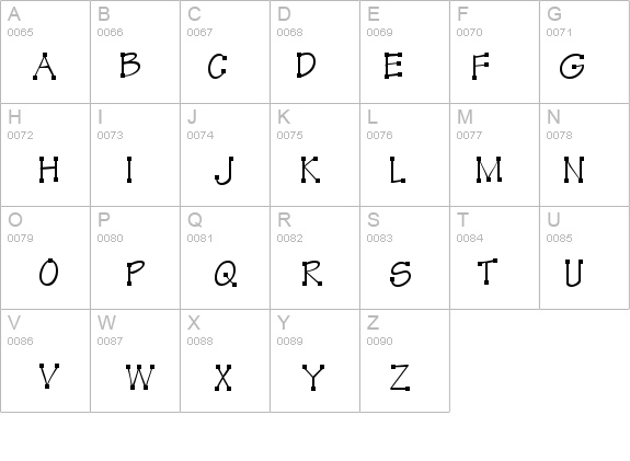 KR Kube details - Free Fonts at FontZone.net