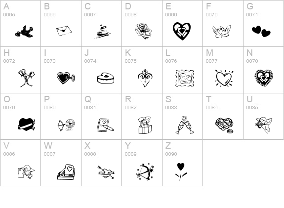 KR Valentine 2003 details - Free Fonts at FontZone.net
