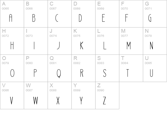 LA Headlights BTN Cond Lt details - Free Fonts at FontZone.net