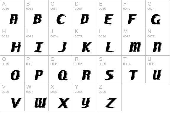 La Mesa Italic details - Free Fonts at FontZone.net
