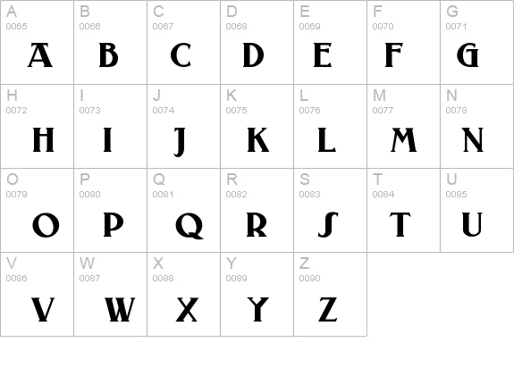 Laconick-NormalA details - Free Fonts at FontZone.net