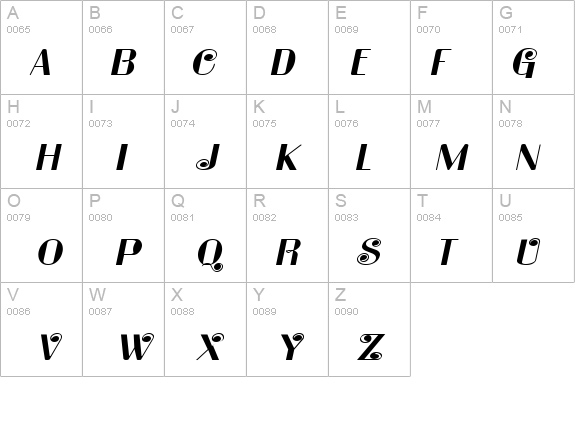 Ladybug Italic details - Free Fonts at FontZone.net