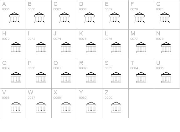 Landmark details - Free Fonts at FontZone.net