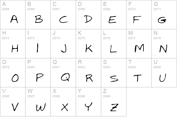 LarkinsHand Regular details - Free Fonts at FontZone.net