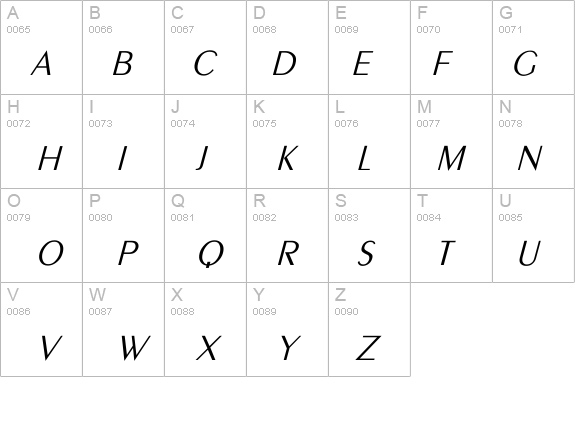 Larwell-Light Italic details - Free Fonts at FontZone.net