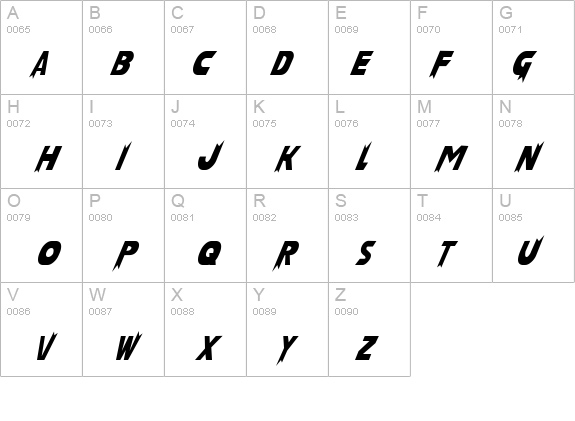 Laser Rod Normal details - Free Fonts at FontZone.net