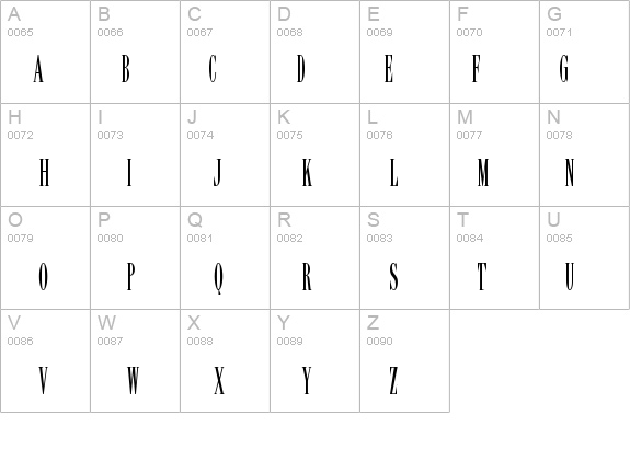 LatinoElongatedStd details - Free Fonts at FontZone.net