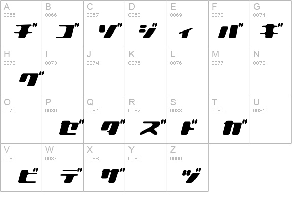 LBIlovely bold italic Kana Kat details - Free Fonts at FontZone.net