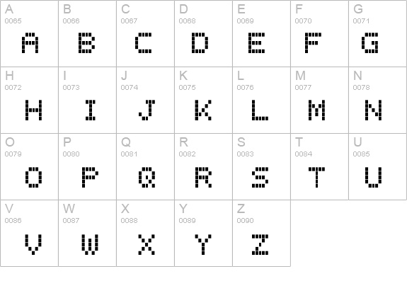 LCD Regular details - Free Fonts at FontZone.net