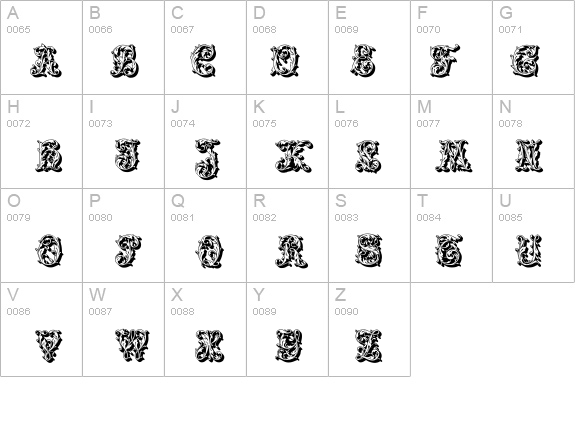 Leafyshade details - Free Fonts at FontZone.net