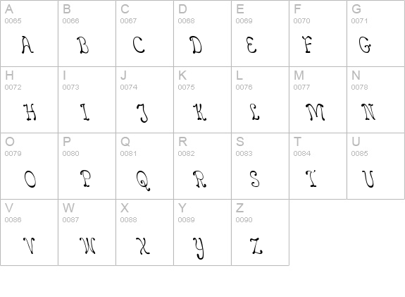 LeakorLeachLeft details - Free Fonts at FontZone.net