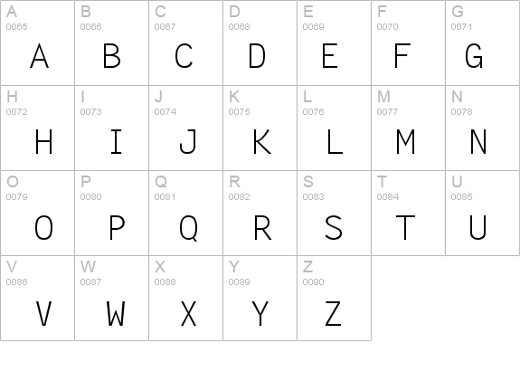 Lechter Wide Normal details - Free Fonts at FontZone.net