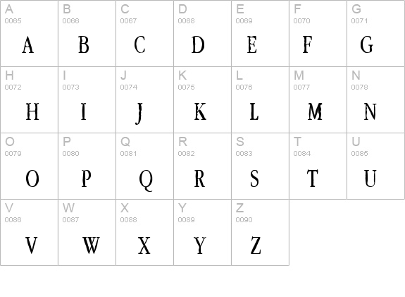 Lefferts Corners details - Free Fonts at FontZone.net