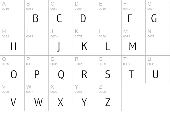 LesmoreLightCondensed details - Free Fonts at FontZone.net