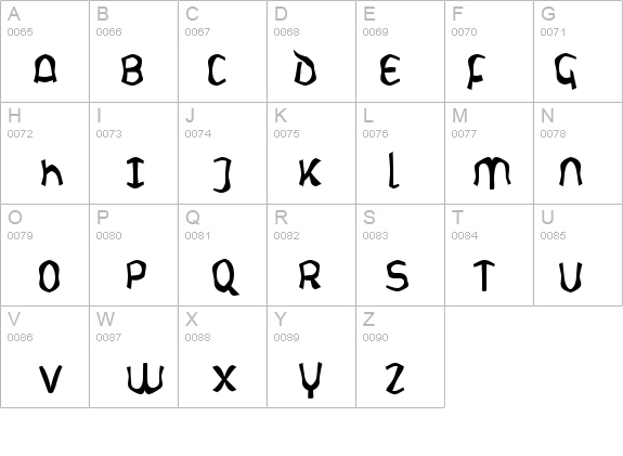 LetunicalWarp details - Free Fonts at FontZone.net
