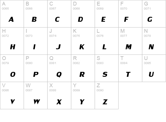 LilyUPC Bold Italic details - Free Fonts at FontZone.net