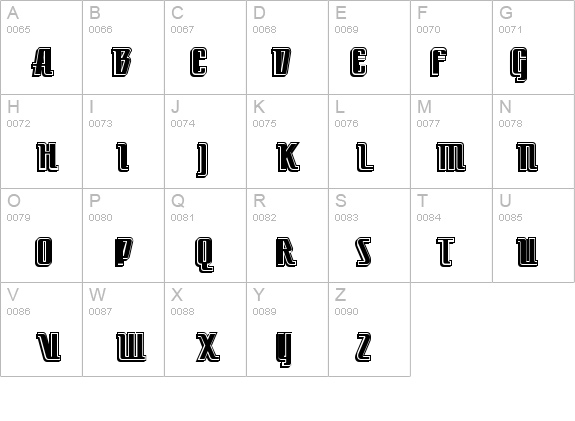 LittleDeuceCoupe details - Free Fonts at FontZone.net