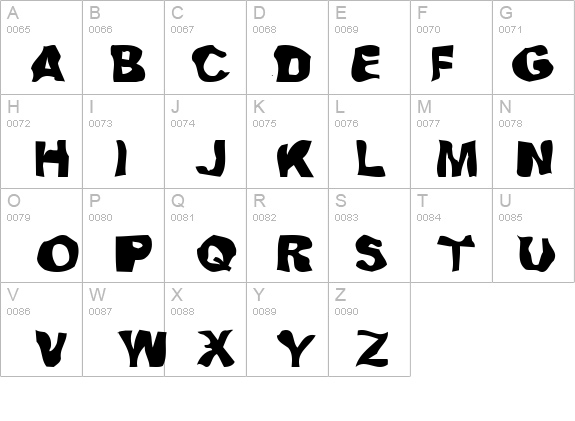 Lou details - Free Fonts at FontZone.net