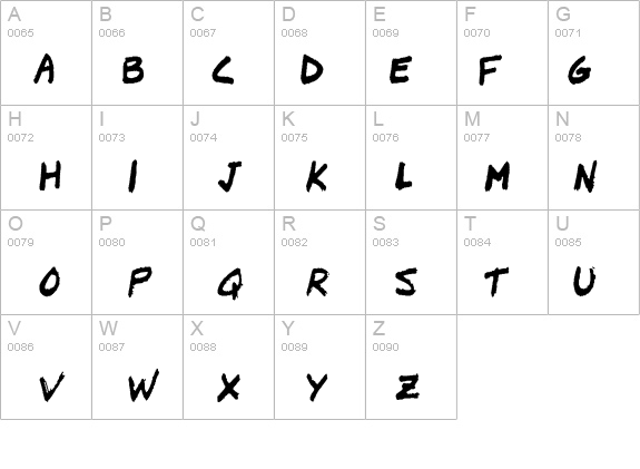 Lousy details - Free Fonts at FontZone.net