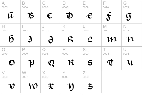 MA GKursiv1 details - Free Fonts at FontZone.net
