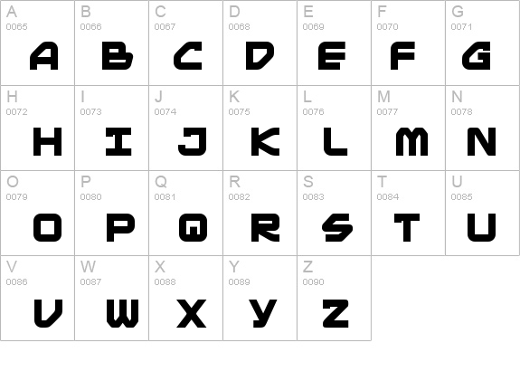 Mainframe BB Bold details - Free Fonts at FontZone.net