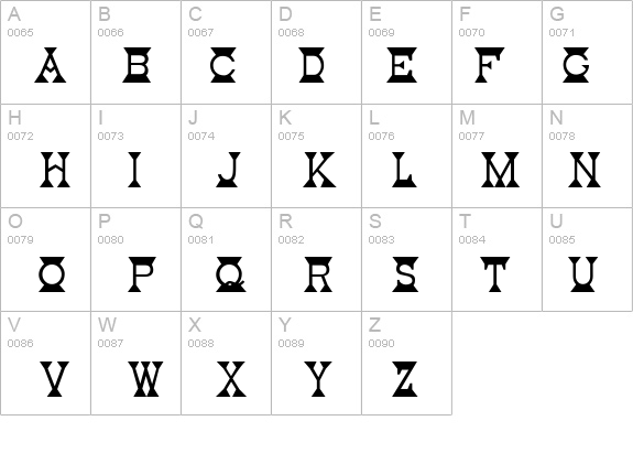 Mantel details - Free Fonts at FontZone.net