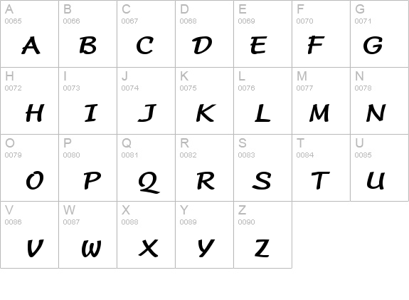 Manuscript Extended Bold details - Free Fonts at FontZone.net