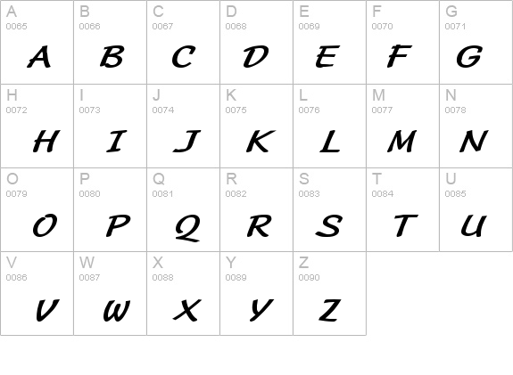 Manuscript Extended BoldItalic details - Free Fonts at FontZone.net