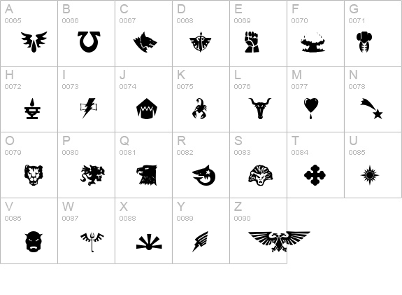 Marines details - Free Fonts at FontZone.net